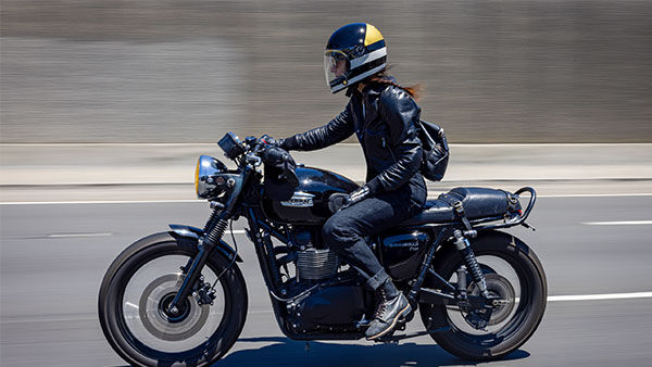 Co-founder, Anya Violet ripping in the new Orion Bullitt.
