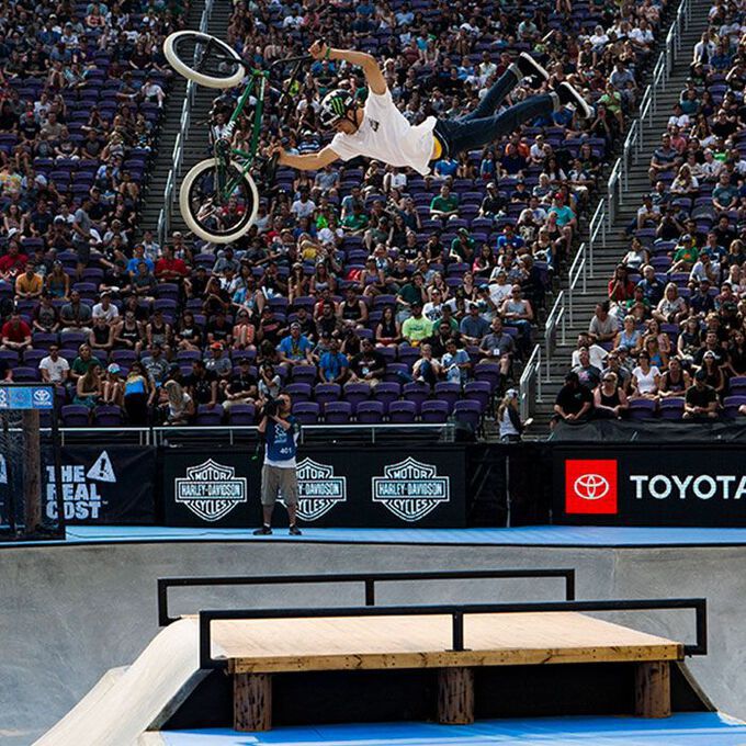 Bell Local BMX Helmet in action