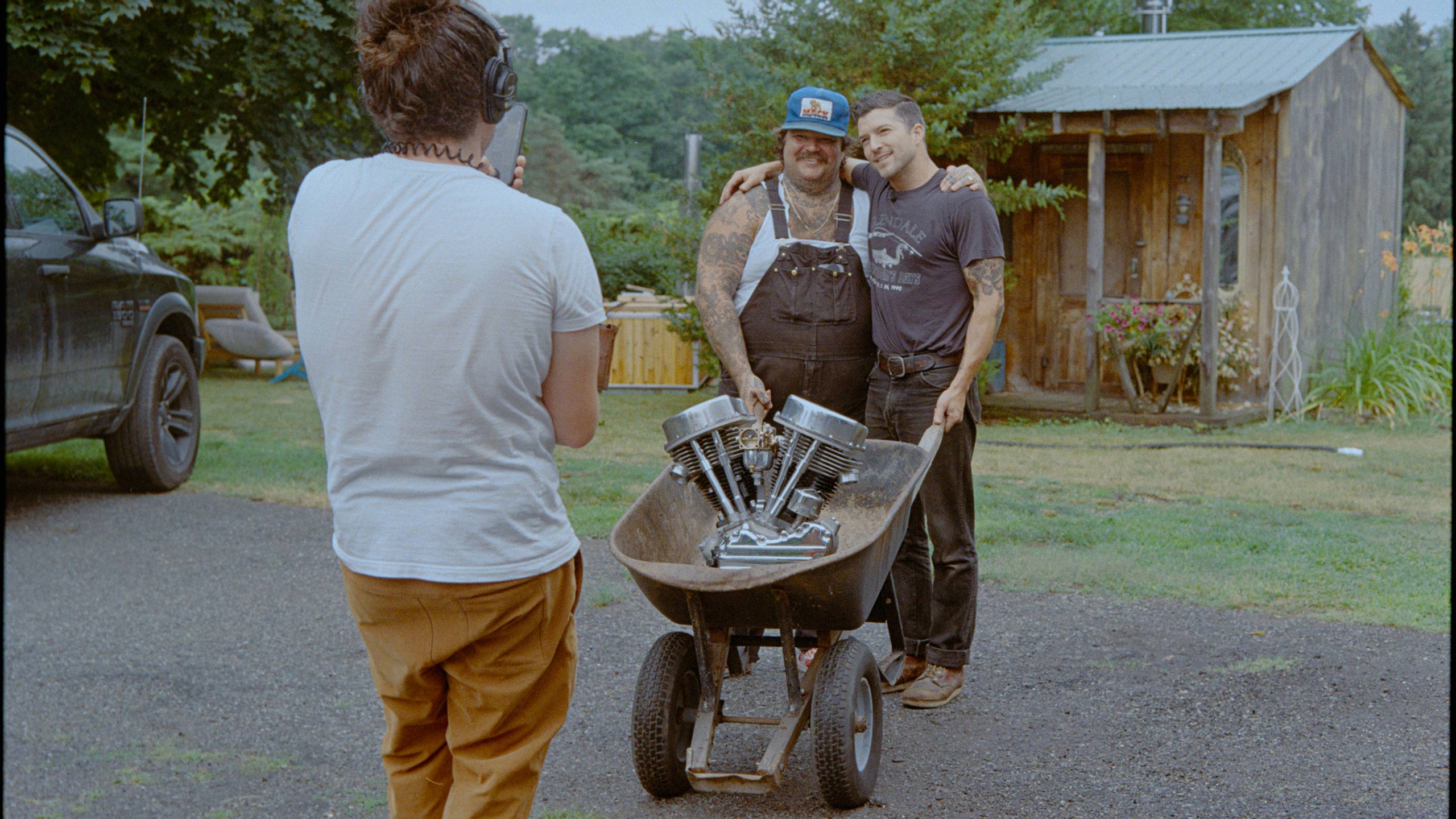 Zach and Jake posing for a picture